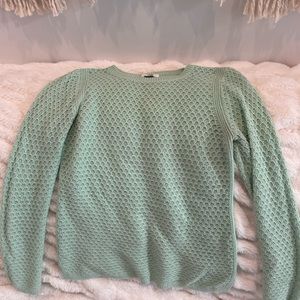 Teal cardigan